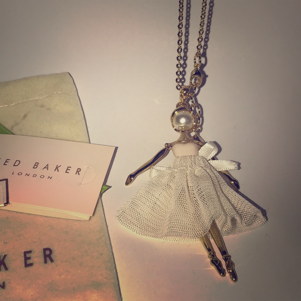 Ted Baker ballerina necklace